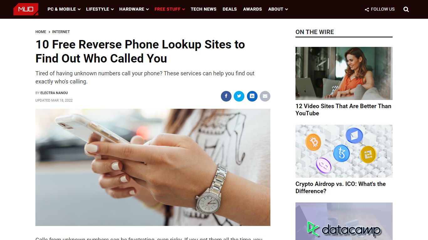 10 Free Reverse Phone Lookup Sites to Find Out Who Called You - MUO
